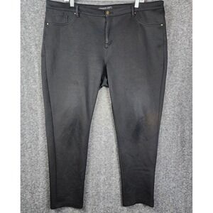 Savage Art Pants Women 3X Black Stretch High Rise Skinny Jeggings